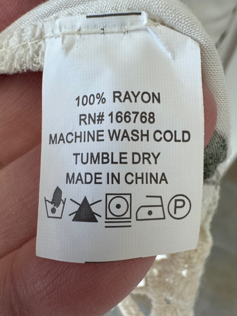 ANA & ROSE Lovely Floral Kimono Top With Crochet Trim - Picture 5 of 5